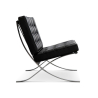 Buy City Sofa (3 seats) - Premium Leather Black 13266 at MyFaktory