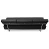 Buy Sofa Bed SQUAR (Convertible)  - Premium Leather Black 14622 with a guarantee