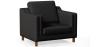 Buy 2211 Design Living room Armchair - Premium Leather Black 15447 at MyFaktory