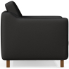 Buy 2211 Design Living room Armchair - Premium Leather Black 15447 home delivery