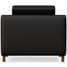 Buy 2211 Design Living room Armchair - Premium Leather Black 15447 in the Europe