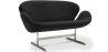Buy Swin Sofa (2 Seater) - Fabric Black 13911 at MyFaktory
