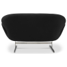 Buy Swin Sofa (2 seats) - Fabric Black 13911 home delivery