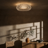 Buy Crystal Ceiling lamp 50cm Transparent 58432 at MyFaktory