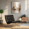 Buy City Armchair - Premium Leather Black 58261 - prices