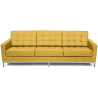 Buy Design Sofa Kanel  (3 seats) - Faux Leather Pastel yellow 13246 - in the EU