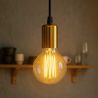 Buy Design hanging lamp - Edison Style Gold 58545 - prices