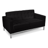 Buy Design Sofa Kanel 2 seater - Faux Leather Grey 13242 - in the EU