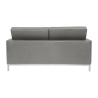 Buy Design Sofa Kanel  (2 seats) - Faux Leather Grey 13242 at MyFaktory