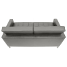 Buy Design Sofa Kanel  (2 seats) - Faux Leather Grey 13242 in the Europe