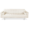 Buy Sofa Design Sofa – 3 Seater – Fabric Upholstered - Trendy  White 13258 - in the EU