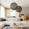 Buy Random/55 Ball Pendant Lamp - String Black 22740 home delivery