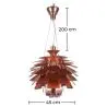 Buy Bronze Artich Lamp - Small Model - Steel/Copper Bronze 13282 - in the EU