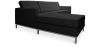 Buy Design Corner Sofa Kanel - Left Angle - 3/4 Seater - Leather Black 15186 at MyFaktory