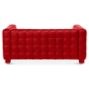 Buy Design Sofa Lukus (2 seats) - Faux Leather Red 13252 in the Europe