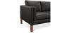 Buy Design Sofa 2332 - 2 seater - Premium Leather Black 13922 - in the EU
