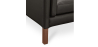 Buy Design Sofa 2332 - 2 seater - Premium Leather Black 13922 - prices