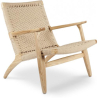Buy Wood and Rope Armchair - Boho Bali Handcrafted Design - Varina Natural wood 57153 home delivery