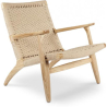 Buy Armchair Boho Bali Style Bukit in Solid Wood Natural wood 57153 - prices