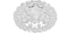 Buy Crystal Ceiling lamp 35cm Transparent 58433 - in the EU