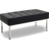 Buy Kanel Bench (2 seats) - Premium Leather Black 13214 home delivery