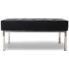 Buy Kanel Bench (2 seats) - Premium Leather Black 13214 - in the EU