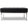 Buy Kanel Bench (2 seats) - Faux Leather Black 13213 - in the EU
