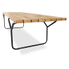 Buy Nordic Style Wooden Bench (180cm) - Lea Natural wood 14640 - in the EU