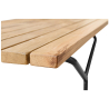 Buy Nordic Style Wooden Bench (180cm) - Lea Natural wood 14640 - prices