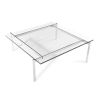 Buy Coffee table Square - Steel & Glass 12 mm Steel 16319 in the Europe