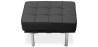 Buy City Bench (1 seat) - Faux Leather Black 15424 with a guarantee
