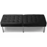 Buy Bench Upholstered in Polyurethane - 3 Seats - Yaner Black 13216 in the Europe