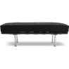Buy City Bench (2 seats) - Faux Leather Black 13219 - in the EU