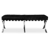 Buy City Ottoman (2 seats) -  Faux Leather Black 13225 - in the EU