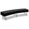 Buy Montes  Sofa Bench - Faux Leather Black 13700 - prices