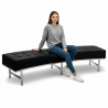 Buy Montes  Sofa Bench - Faux Leather Black 13700 at MyFaktory