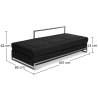 Buy Daybed - Faux Leather Black 15430 home delivery