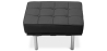 Buy City Bench (1 seat) - Premium Leather Black 15425 in the Europe