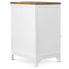 Buy Grange&Co Mango Bedside Table - Iron and Wood White 51299 with a guarantee