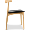 Buy Scandinavian design Chair CV20 Boho Bali - Premium Leather Black 16436 at MyFaktory