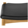 Buy Scandinavian design Chair CV20 Boho Bali - Premium Leather Black 16436 with a guarantee