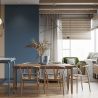 Buy Dining Chair Scandinavian Design Wooden Cord Seat - Wish Black 16432 with a guarantee