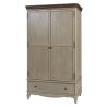 Buy Country Chic Wardrobe - Waxed Wood Beige 29247 - in the EU