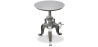 Buy Vintage Industrial silver side table - Metal Silver 51324 - prices