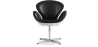 Buy Swin Aviator Armchair - Premium Leather Black 25626 - in the EU