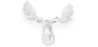 Buy Wall Decoration - White Moose Head - Ika White 55734 - in the EU