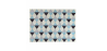 Buy Rhombus Design Rug - Wool - Wolla Blue 58284 - in the EU
