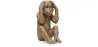 Buy Decorative Design Figure - Deaf Monkey - Sense Brown 58447 - in the EU