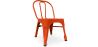 Buy Bistrot Metalix Kid Chair - Metal Orange 59683 home delivery