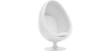 Buy Armchair Ele Chair - White Exterior - Fabric White 13192 - prices
